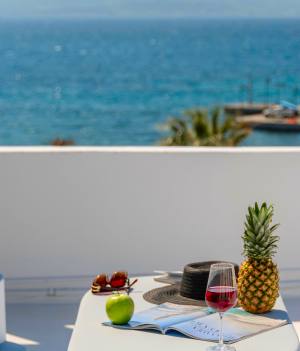 naxos apartment sea view